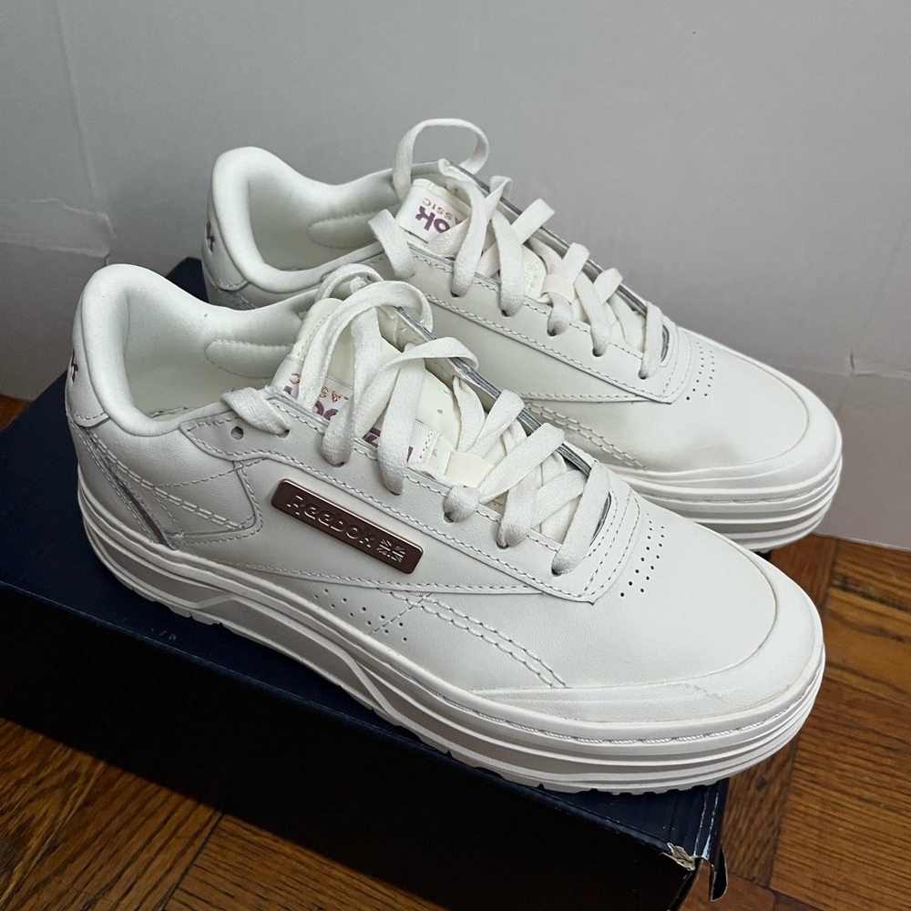 Reebok Club C Double Geo White Shoes